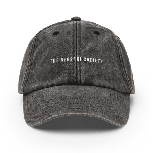 The Negroni Society "The Bar" Vintage Hat - Vintage Black - Cocktailored