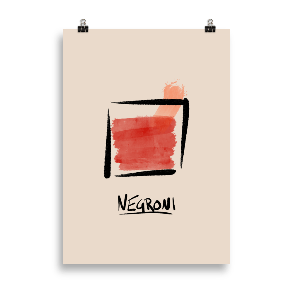 The Painted Negroni Poster