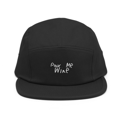 The Pour Me Wine Hipster Hat - Black - - Cocktailored