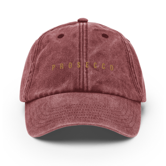 The Prosecco Vintage Hat - Vintage Red - - Cocktailored