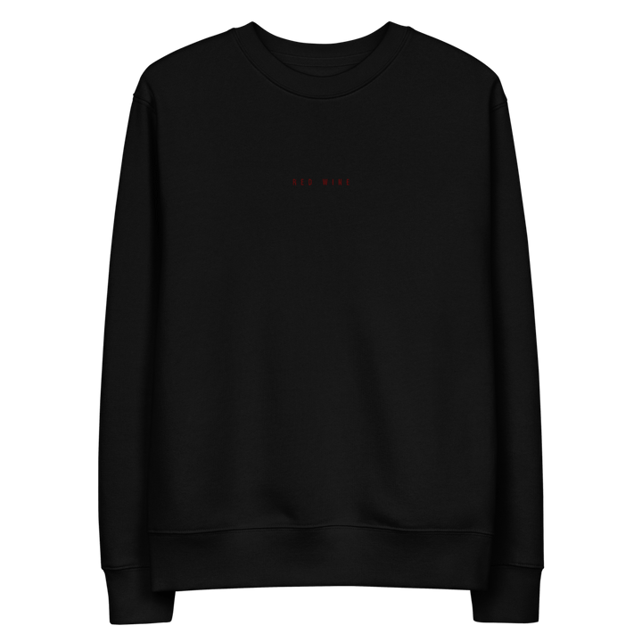 The Red Wine eco sweatshirt - Black - Cocktailored
