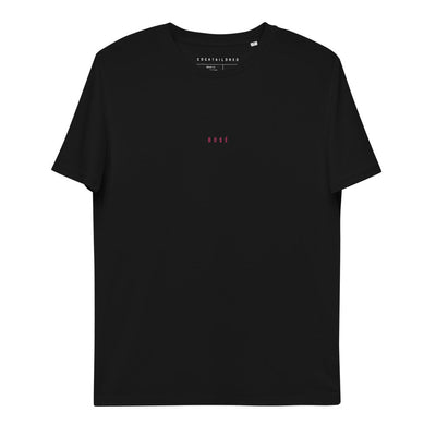 The Rosé organic t-shirt - FALL SALE - Black - S - Cocktailored