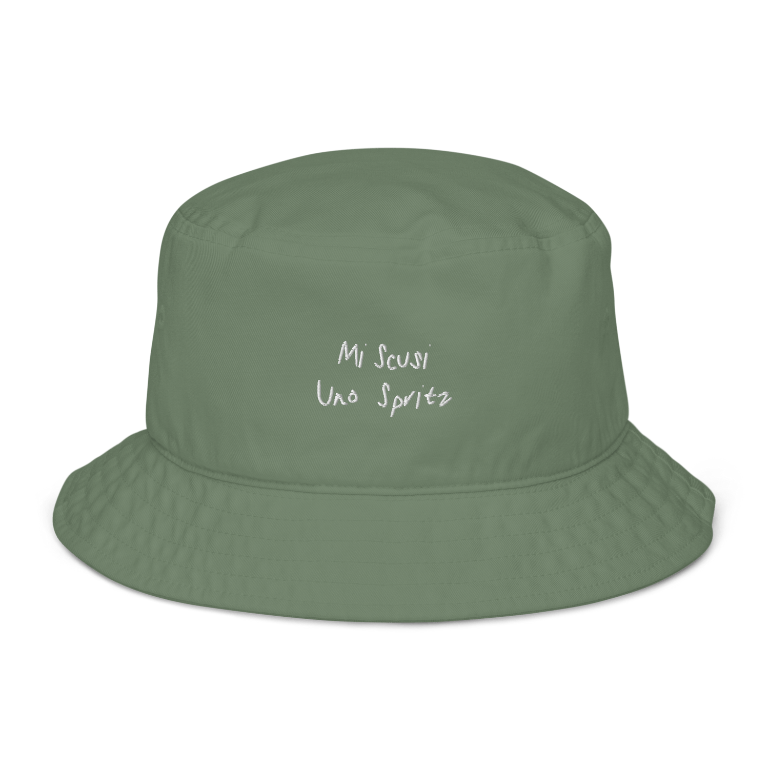 The Scusi Spritz Organic bucket hat