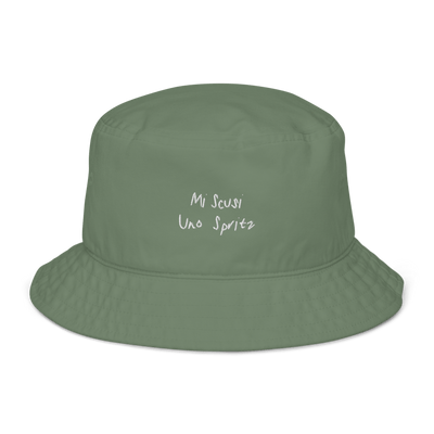 The Scusi Spritz Organic bucket hat - Dill - - Cocktailored