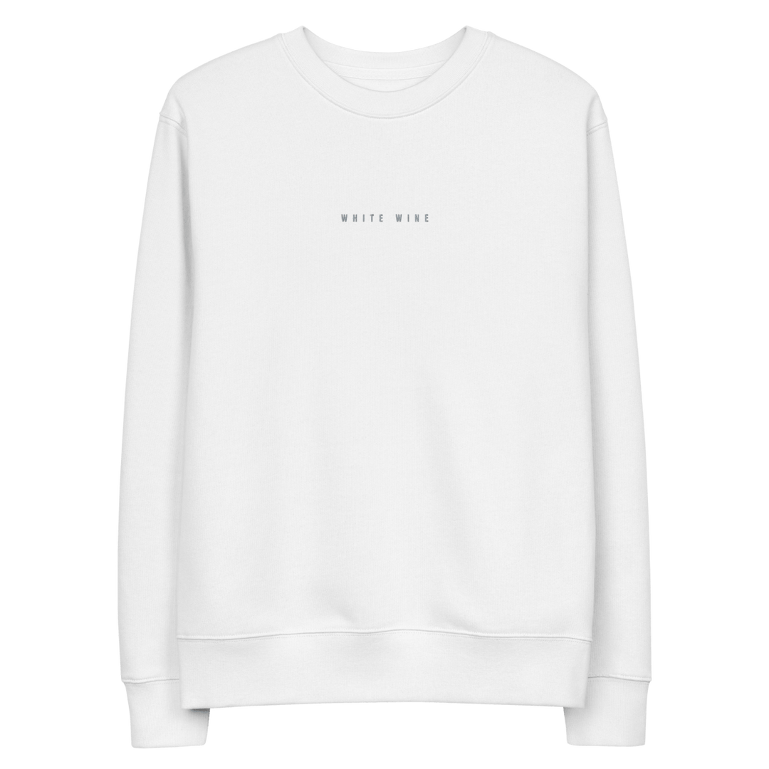 The White Wine eco sweatshirt - White - Cocktailored
