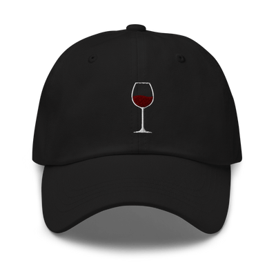 The Wine Glass Cap - Black - - Cocktailored